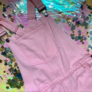 cutest pink overalls discontinued from lazy oaf!